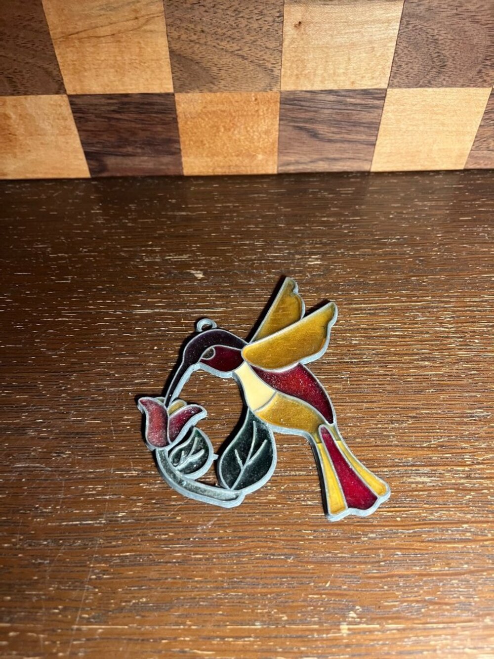 Hummingbird Plastic Suncatcher A1108
